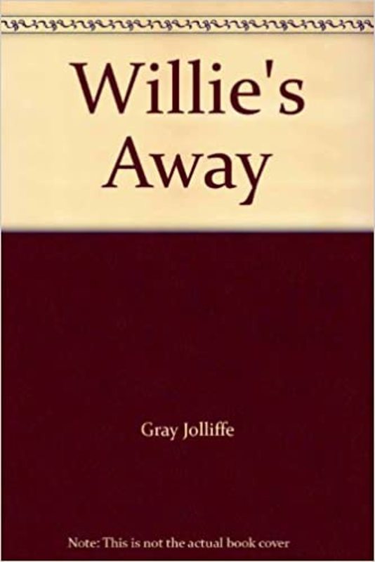 Book cover for "Willie's Away!" by Peter Mayle