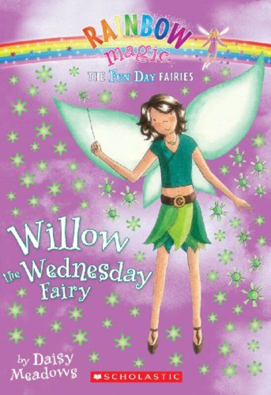 Book cover for "Willow The Wednesday Fairy" by Daisy Meadows