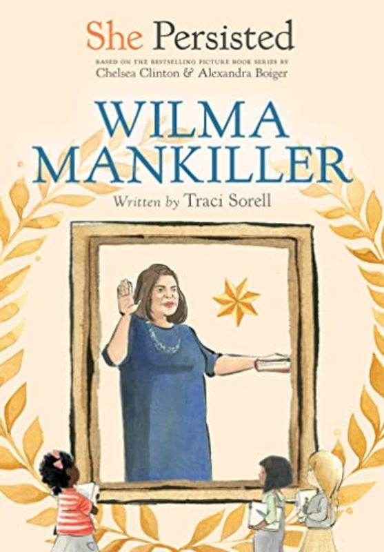 Book cover for "Wilma Mankiller" by Various