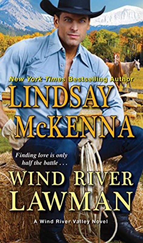 Book cover for "Wind River Lawman" by Lindsay McKenna