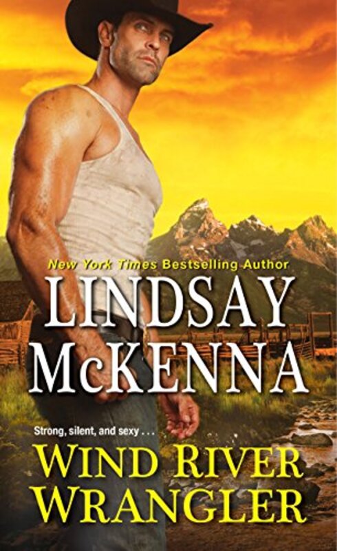 Book cover for "Wind River Wrangler" by Lindsay McKenna
