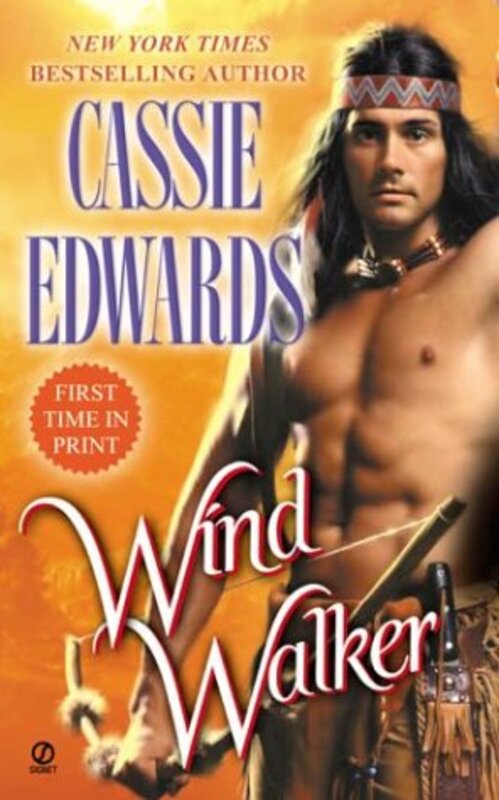 Book cover for "Wind Walker" by Cassie Edwards