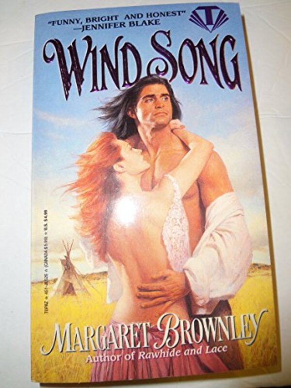 Book cover for "Wind song" by Margaret Brownley