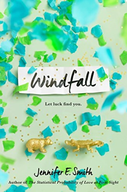 Book cover for "Windfall" by Jennifer E Smith