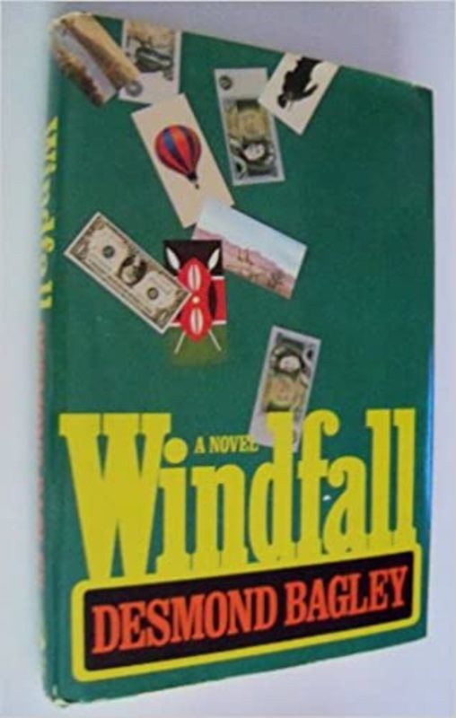Book cover for "Windfall" by Desmond Bagley