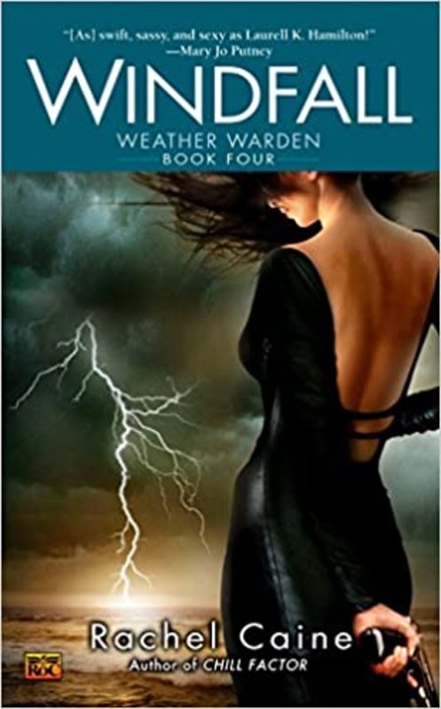 Book cover for "Windfall" by Rachel Caine