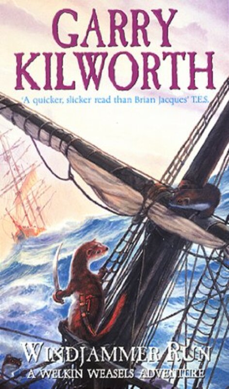 Book cover for "Windjammer Run" by Garry Douglas Kilworth