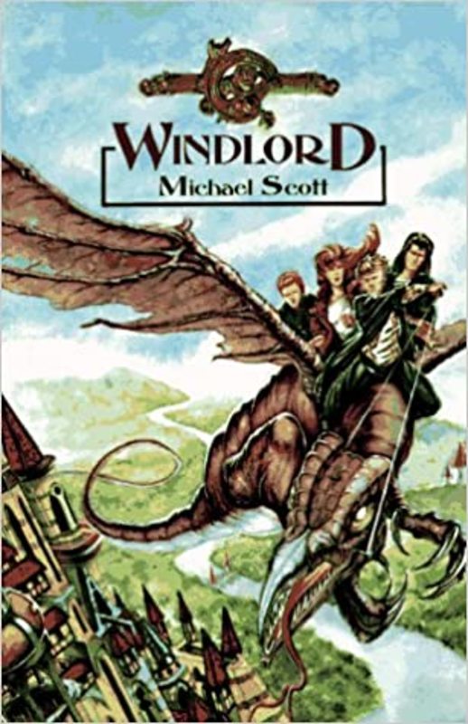 Book cover for "Windlord" by Michael Scott
