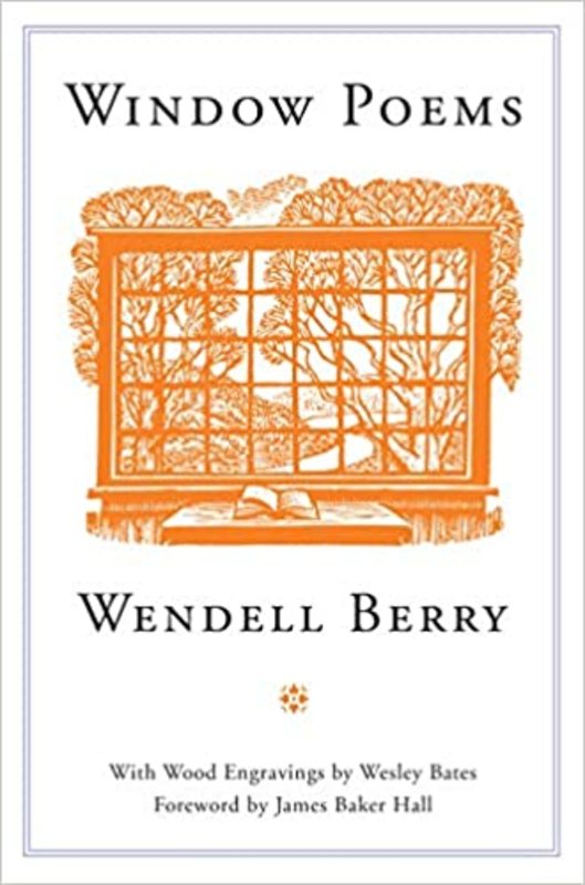 Book cover for "Window Poems" by Wendell Berry