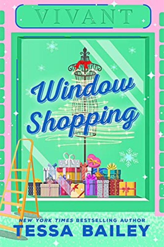 Book cover for "Window Shopping" by Tessa Bailey