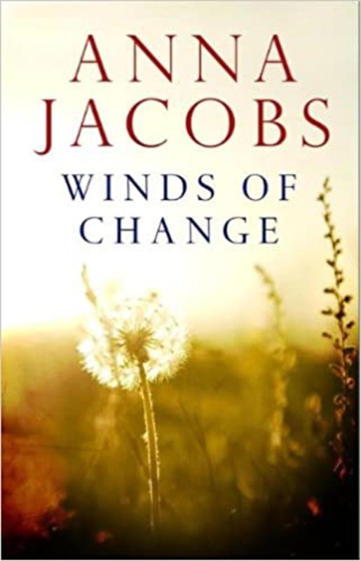 Book cover for "Winds of Change" by Anna Jacobs