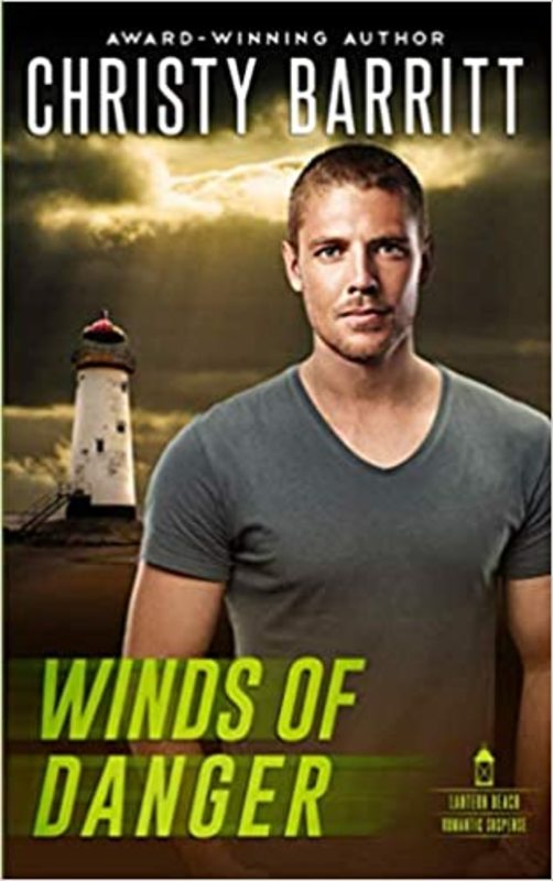 Book cover for "Winds of Danger" by Christy Barritt