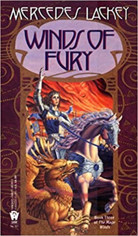 Book cover for "Winds of Fury" by Mercedes Lackey