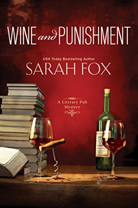 Book cover for "Wine and Punishment" by Sarah Fox
