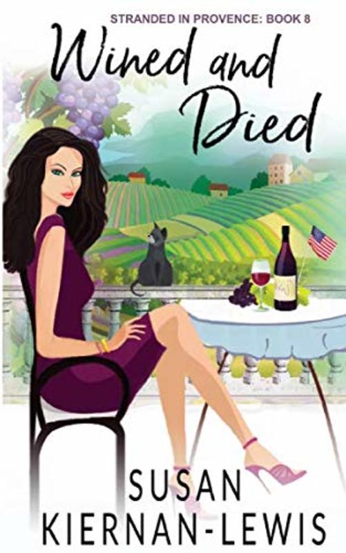 Book cover for "Wined and Died" by Susan Kiernan Lewis