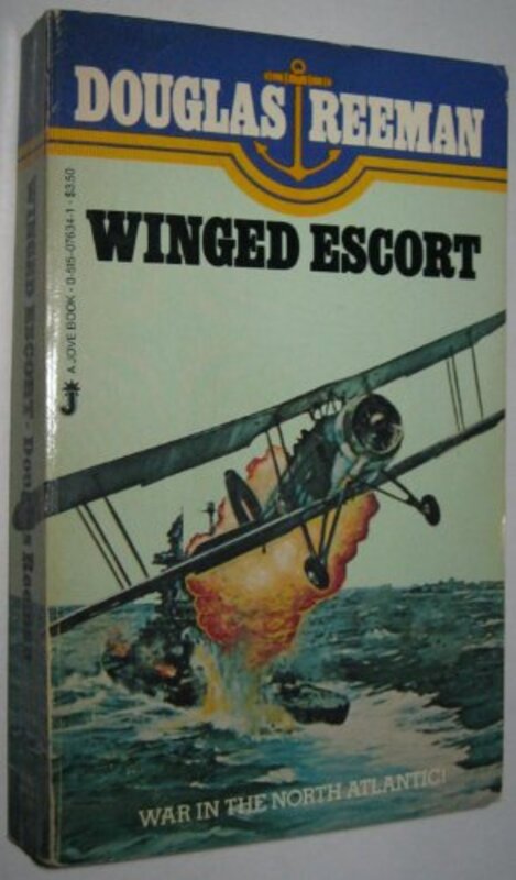 Book cover for "Winged Escort" by Douglas Reeman