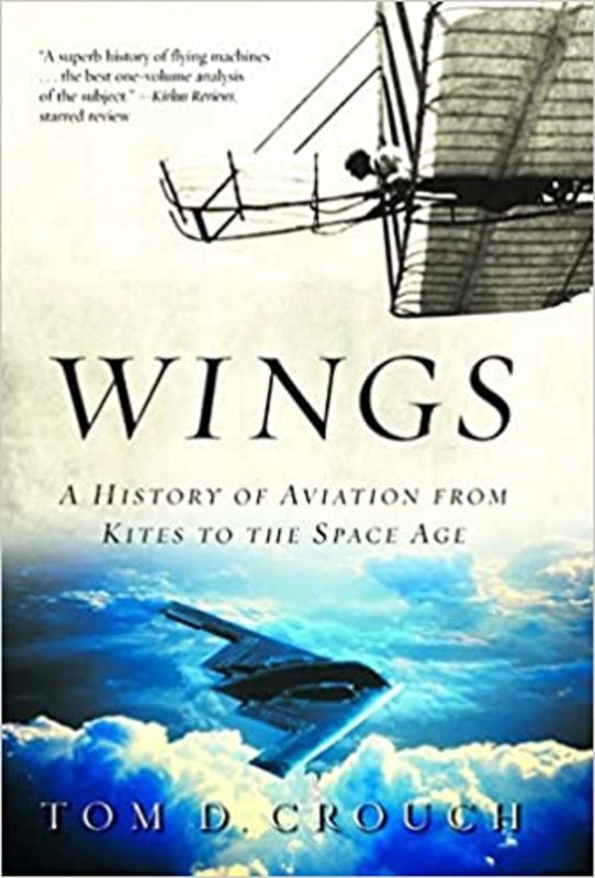 Book cover for "Wings" by Tom D. Crouch