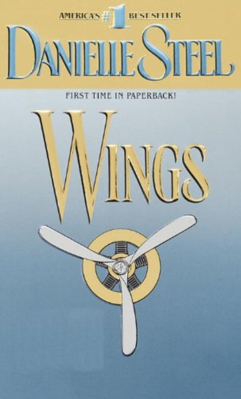 Book cover for "Wings" by Danielle Steel