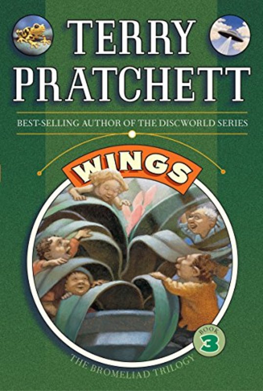 Book cover for "Wings" by Terry Pratchett