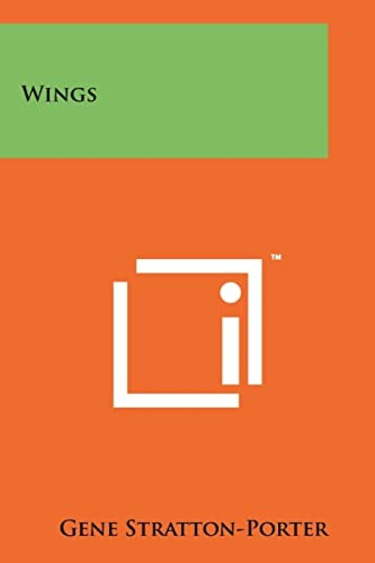 Book cover for "Wings" by Gene Stratton Porter