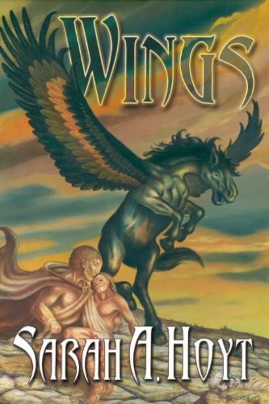 Book cover for "Wings" by Sarah A Hoyt