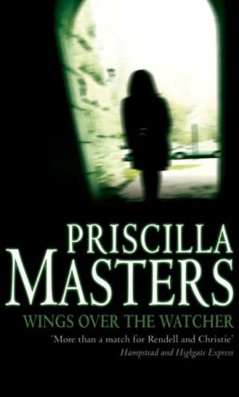 Book cover for "Wings Over the Watcher" by Priscilla Masters