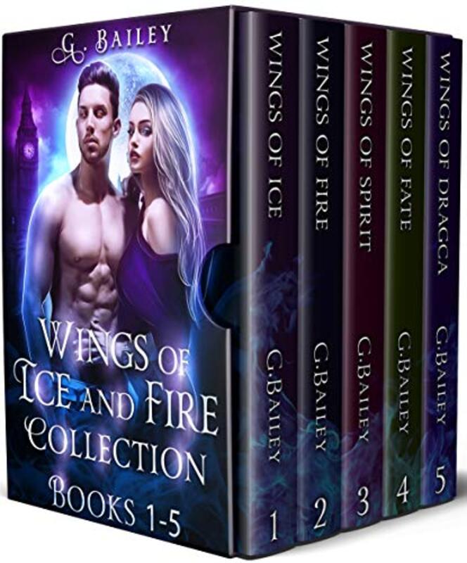 Book cover for "Wings of Ice and Fire Collection" by G Bailey