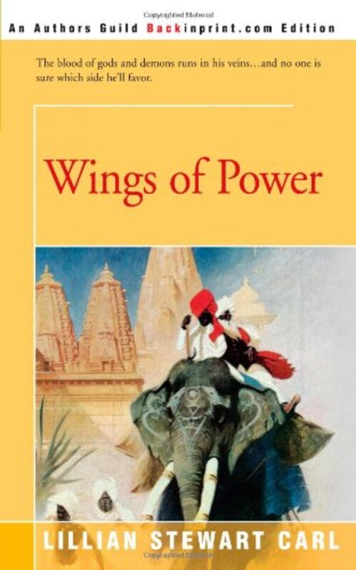 Book cover for "Wings of Power" by Lillian Stewart Carl
