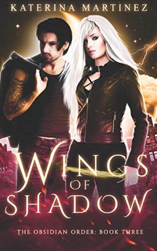 Book cover for "Wings of Shadow" by Katerina Martinez