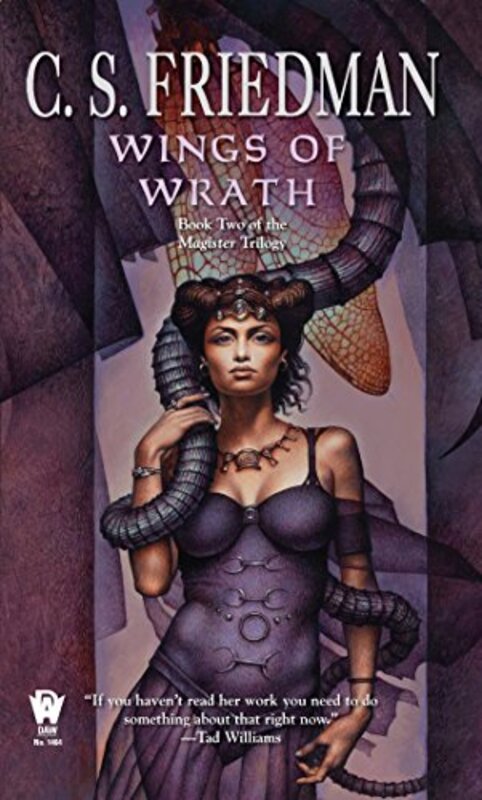 Book cover for "Wings of Wrath" by CS Friedman