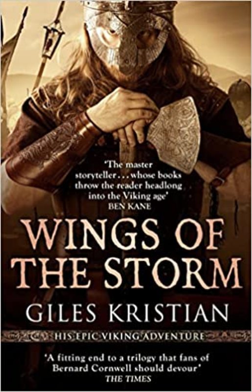 Book cover for "Wings of the Storm" by Giles Kristian