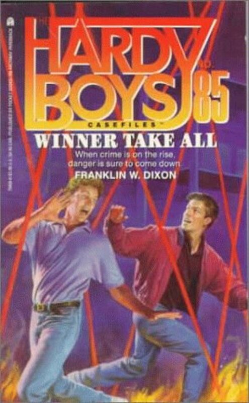 Book cover for "Winner Take All" by Franklin W Dixon