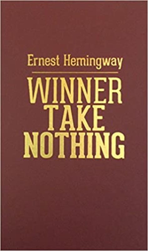 Book cover for "Winner Take Nothing"