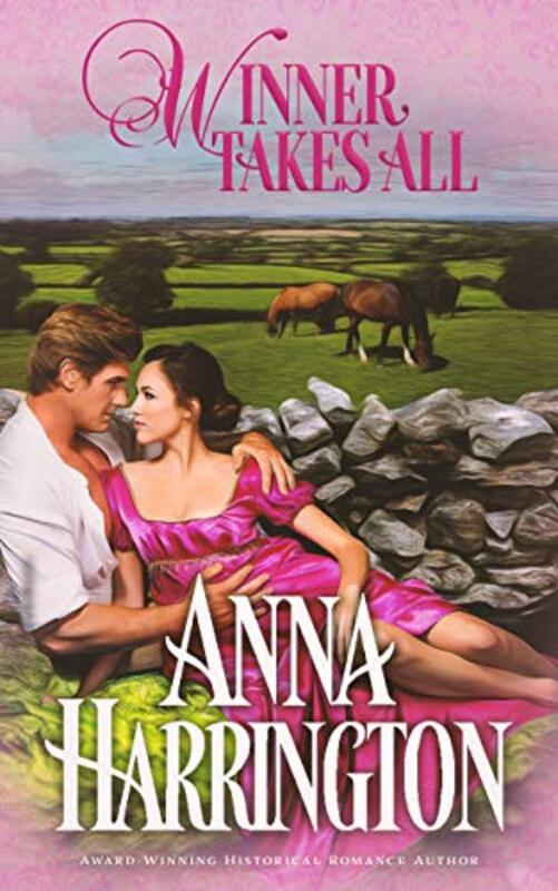 Book cover for "Winner Takes All" by Anna Harrington