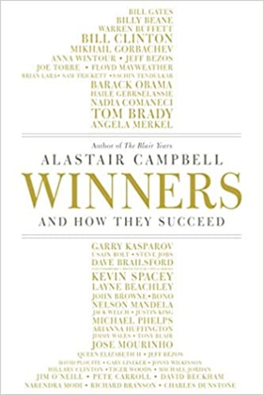 Book cover for "Winners" by Alastair Campbell