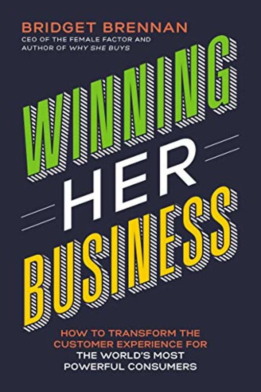 Book cover for "Winning Her Business" by Bridget Brennan