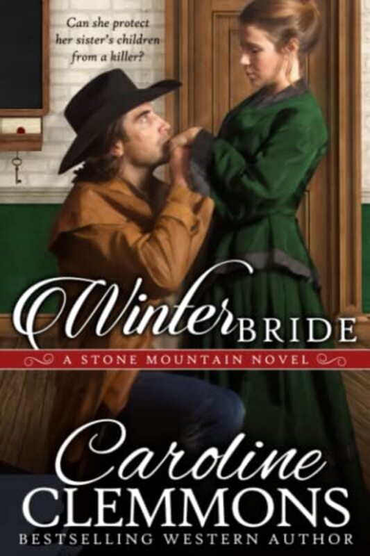 Book cover for "Winter Bride" by Caroline Clemmons