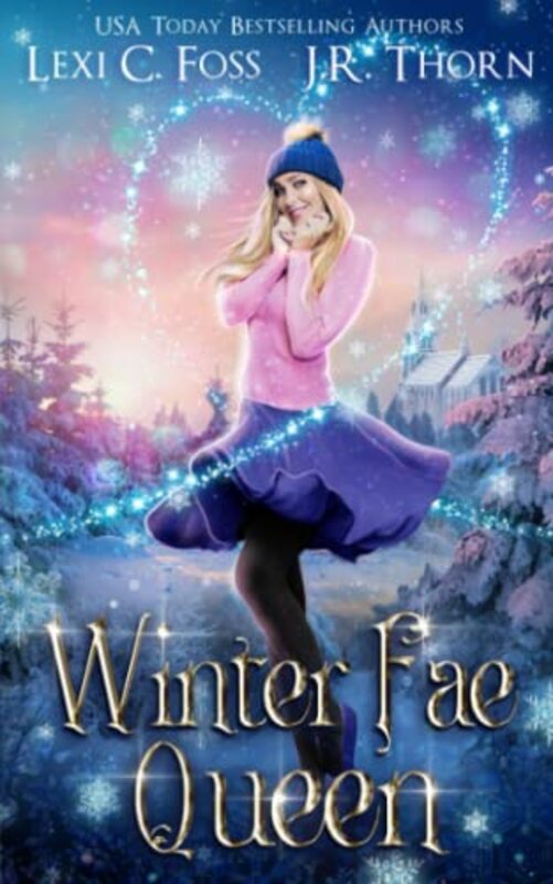 Book cover for "Winter Fae Queen" by JR Thorn