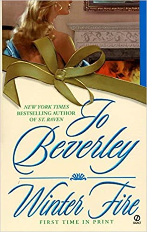 Book cover for "Winter Fire" by Jo Beverley