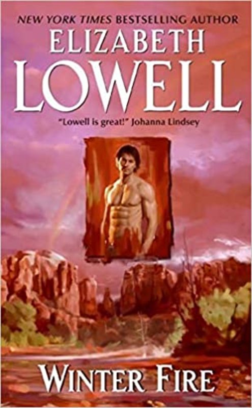 Book cover for "Winter Fire" by Elizabeth Lowell