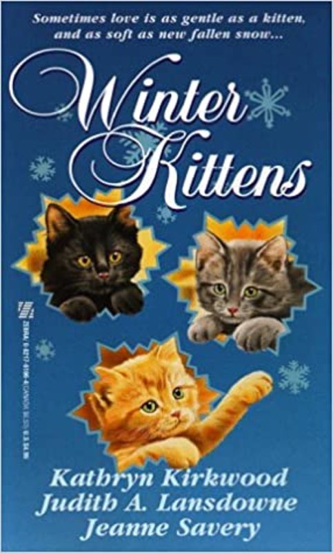 Book cover for "Winter Kittens" by Kathryn Kirkwood