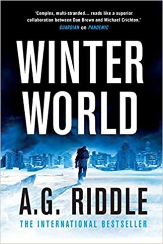 Book cover for "Winter World" by AG Riddle