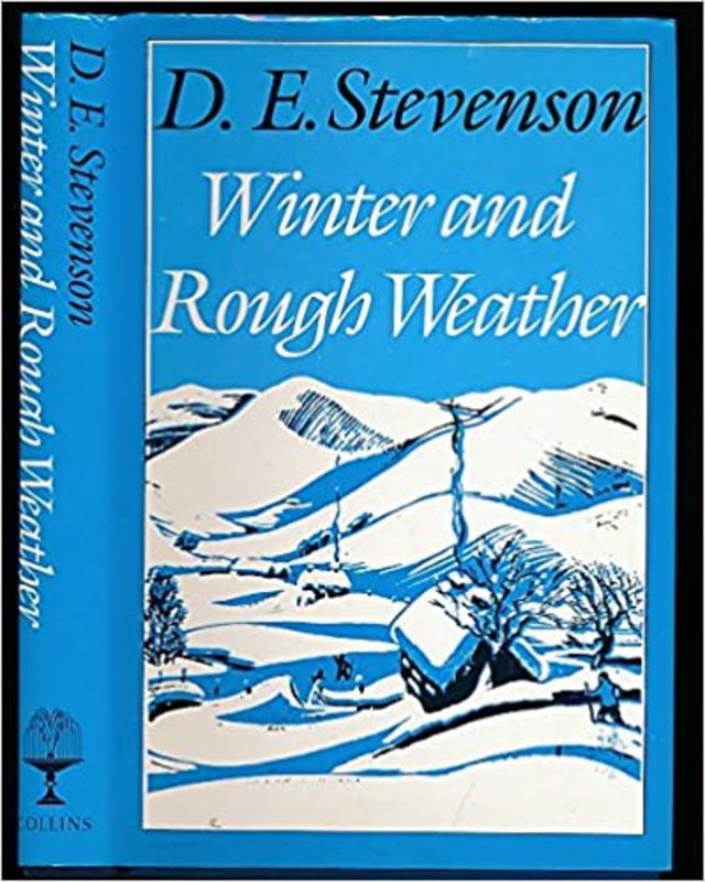 Book cover for "Winter and Rough Weather" by D. E. Stevenson