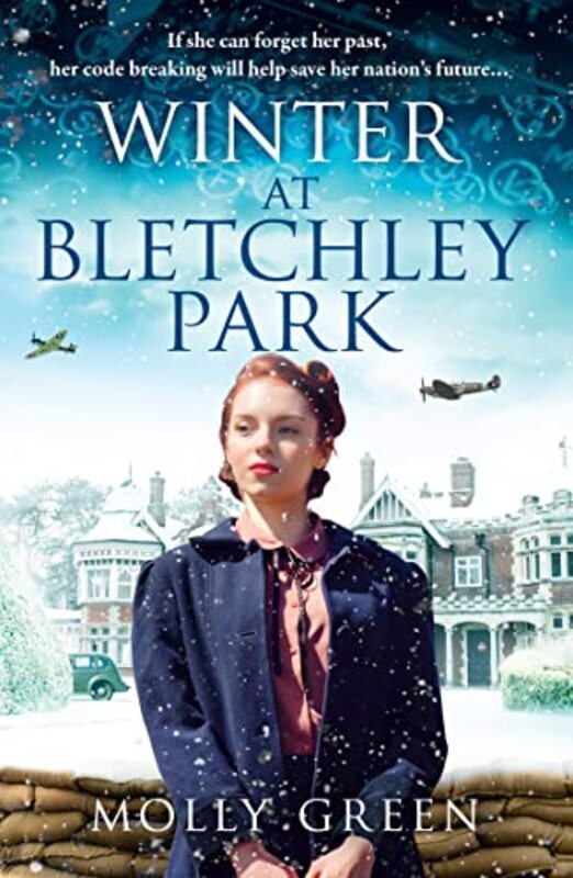 Book cover for "Winter at Bletchley Park" by Molly Green