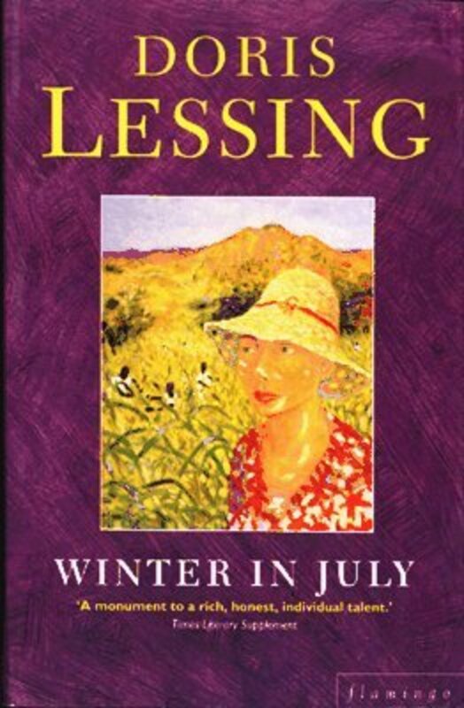 Book cover for "Winter in July" by Doris Lessing