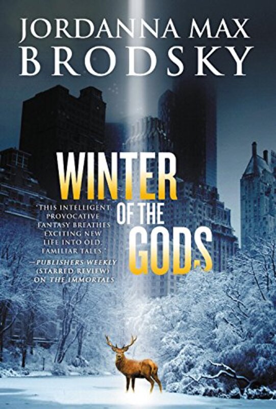 Book cover for "Winter of the Gods" by Jordanna Max Brodsky
