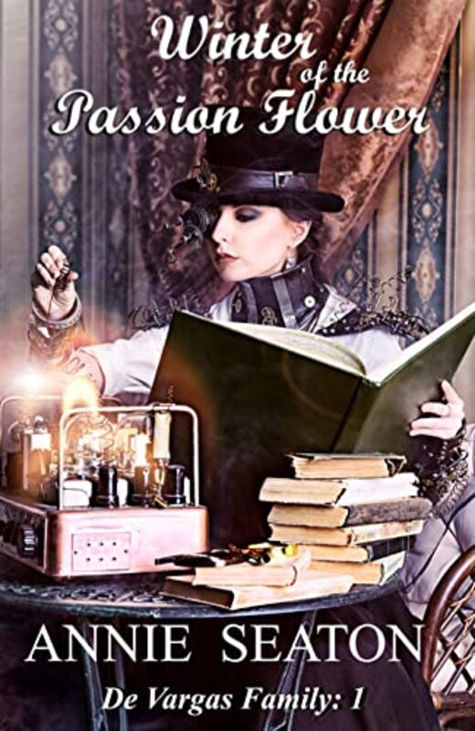 Book cover for "Winter of the Passion Flower" by Annie Seaton