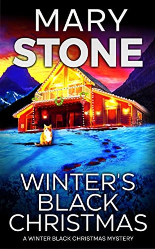 Book cover for "Winter's Black Christmas" by Mary Stone