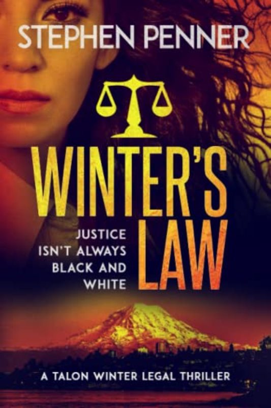 Book cover for "Winter's Law" by Stephen Penner
