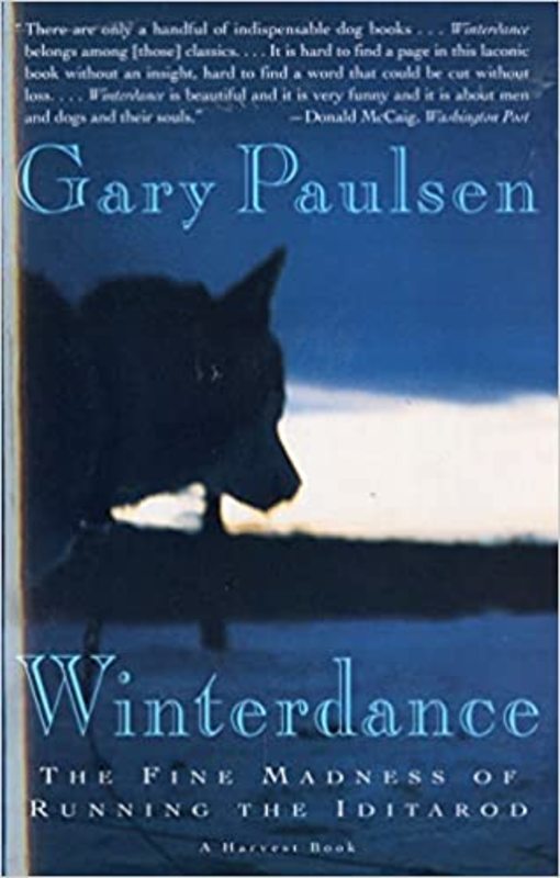 Book cover for "Winterdance" by Gary Paulsen